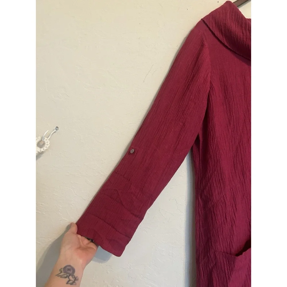 Soft Surroundings dark raspberry